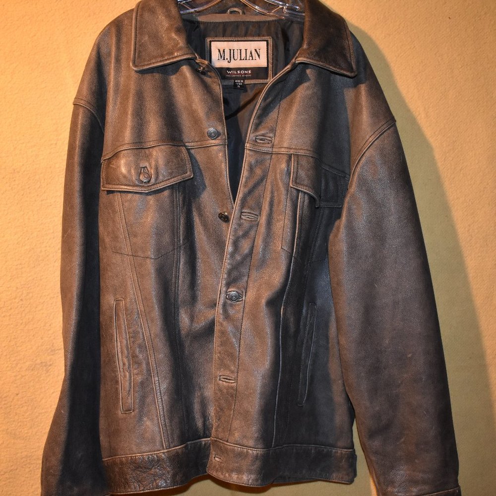 Leather jacket